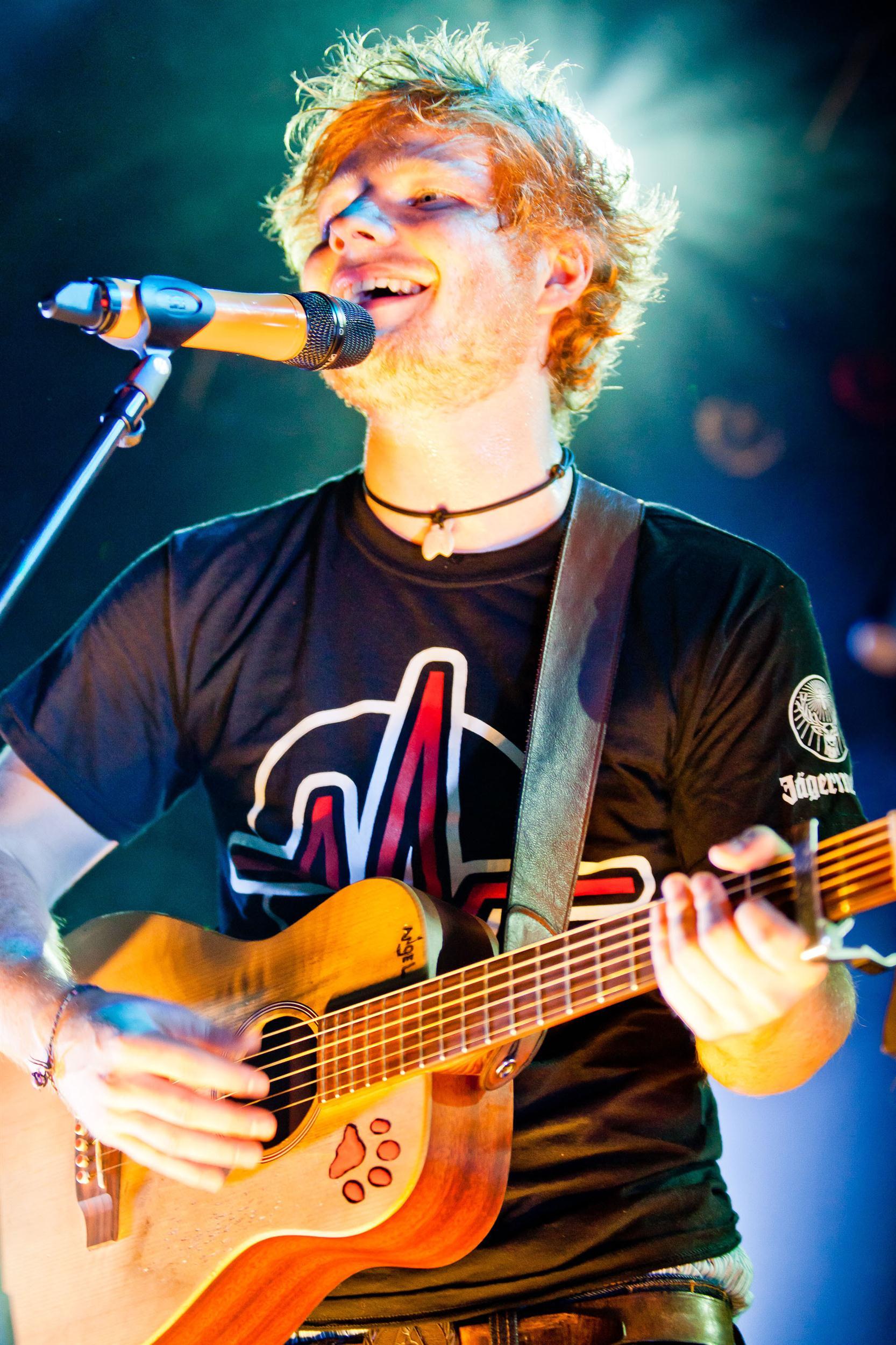 Ed Sheeran performs live at Rock City | Picture 100201